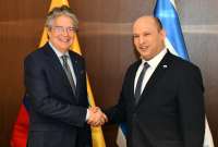 Presidente Guillermo Lasso se reunió con el Primer Ministro de Israel Naftali Bennett