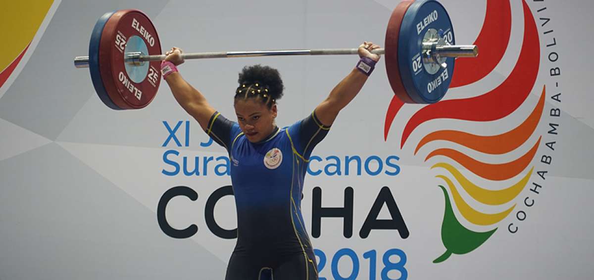 Neisi D&aacute;jomes tambi&eacute;n es campeona sudamericana. Gan&oacute; medalla de oro en los 75 kilogramos de los Juegos Cochabamba 2018.