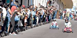 La competencia de coches de Madera Jorge Aguilar Veintimilla cumplir&aacute; 41 a&ntilde;os de realizaci&oacute;n este a&ntilde;o. Foto: Archivo/ El Tel&eacute;grafo