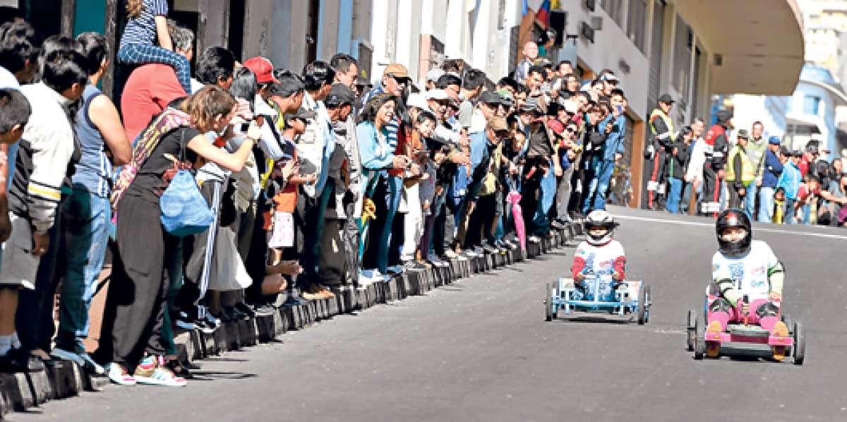 La competencia de coches de Madera Jorge Aguilar Veintimilla cumplir&aacute; 41 a&ntilde;os de realizaci&oacute;n este a&ntilde;o. Foto: Archivo/ El Tel&eacute;grafo
