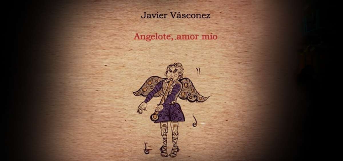 Portada del cuento del cuento Angelote, amor m&iacute;o.