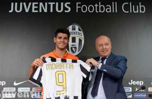 Juventus presenta oficialmente a Morata tras superar el control m&eacute;dico