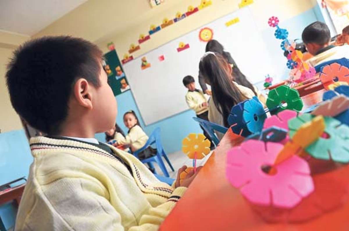 En el pa&iacute;s existen alrededor de 21.000 centros educativos, 157.000 docentes y 3&rsquo;200.000 estudiantes entre primaria y secundaria. FOTO: ANDR&Eacute;S DARQUEA.