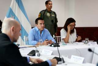 Los ministros presentaron proyectos y acciones ejecutadas en beneficio de la ciudadanía durante el Gabinete Ministerial realizado en Guayaquil.