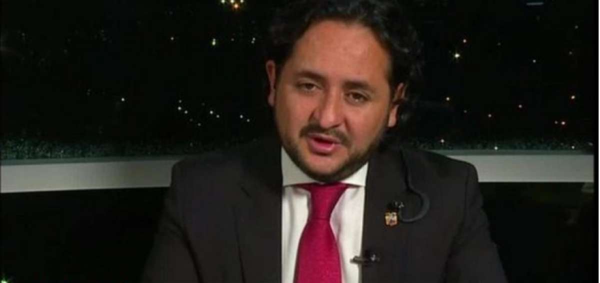 Andr&eacute;s Michelena, secretario de Comunicaci&oacute;n de la Presidencia.