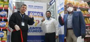Juntos Ecuador es una campa&ntilde;a solidaria mediante la cual las tiendas y supermercados exhiben e incentivan el consumo de productos nacionales.