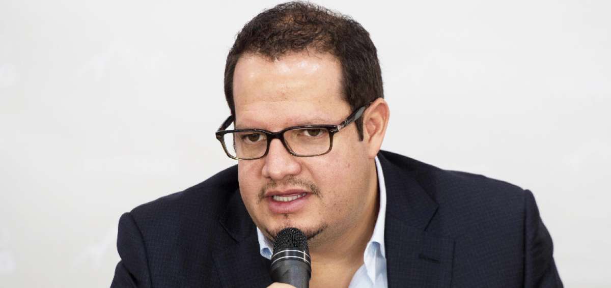 Javier C&oacute;rdova, ministro de Miner&iacute;a.