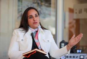 Gabriela Rivadeneira, presidenta de Revoluci&oacute;n Ciudadana, habl&oacute; sobre los errores en el movimiento corre&iacute;sta que provocaron varias derrotas electorales.