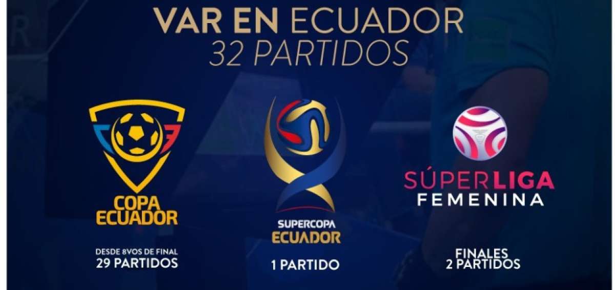 El VAR llega a tres torneos ecuatorianos