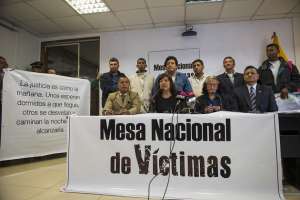 La Mesa Nacional de V&iacute;ctimas espera que los casos de violaci&oacute;n a los derechos humanos no queden en la impunidad. Foto: Fernando Sandoval/ EL TEL&Eacute;GRAFO
