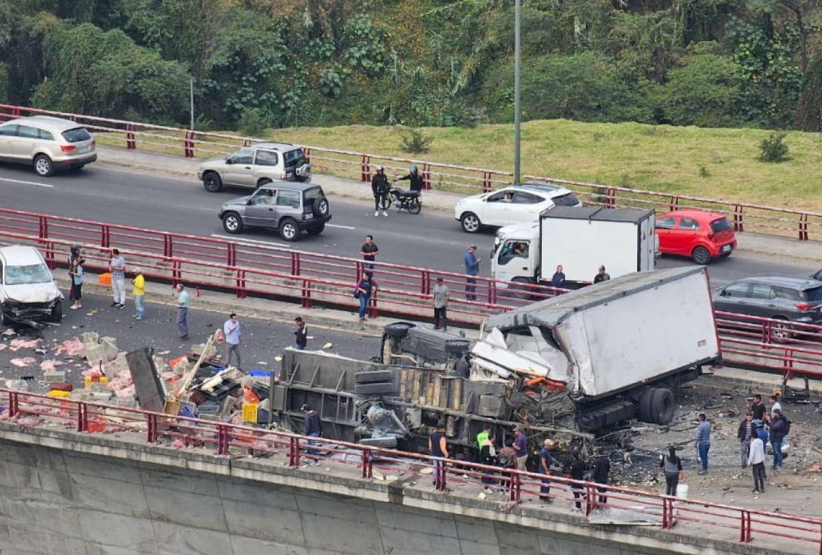 Estas son las vías con más accidentes de tránsito en Quito.