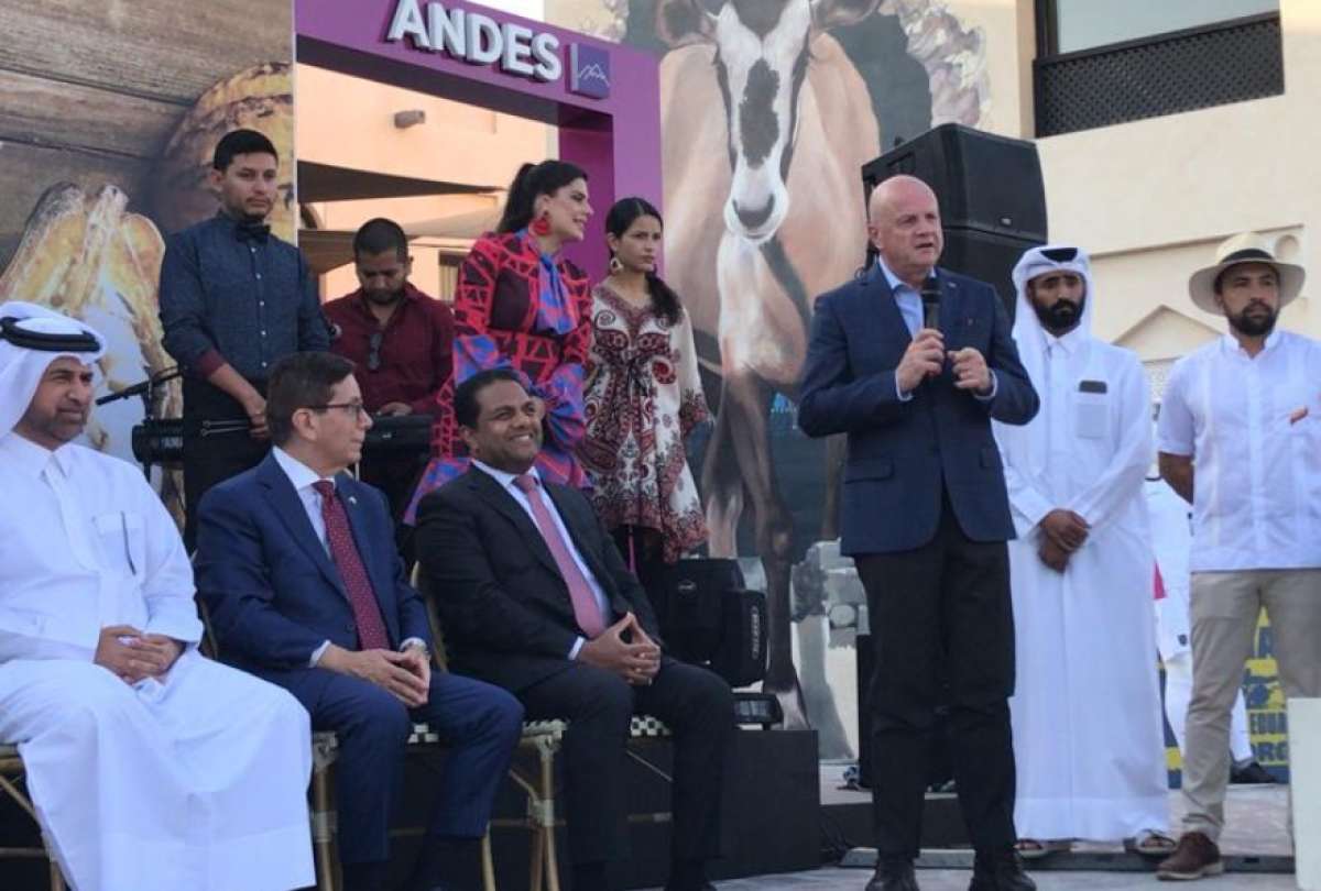 Vicepresidente Alfredo Borrero finalizó su agenda en Qatar