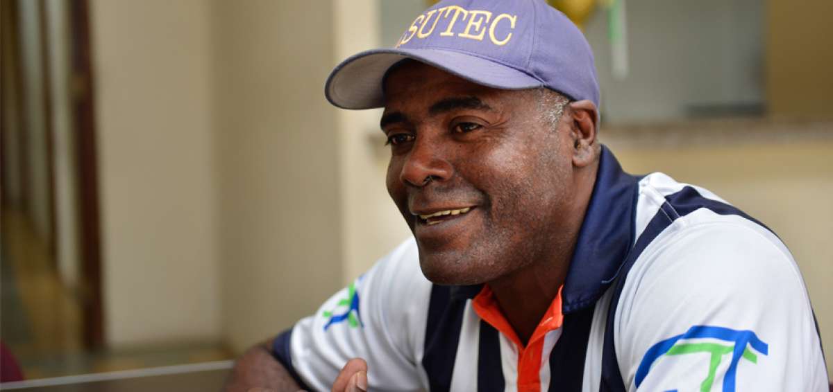Erwin Ram&iacute;rez, exfutbolista y seleccionado de Ecuador.