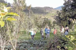 En el campo las personas se ven forzadas a tomar precauciones para evitar p&eacute;rdidas mayores. Foto: Elizabet Maggi para El Tel&eacute;grafo