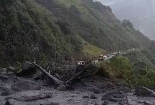 Lluvias en Ecuador no dan tregua.