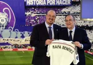 Presidente del Real Madrid respalda la continuidad del DT Rafa Ben&iacute;tez 