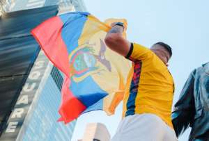 La tricolor se siente en Quito y en New Jersey. 