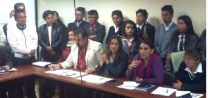 Estudiantes de bandas de colegio piden participar en desfiles del Municipio de Quito