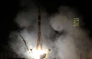 La nave rusa parti&oacute; del  cosm&oacute;dromo de Baikonur, en Kazajist&aacute;n. Foto: AFP