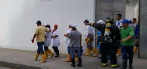50 personas fueron evacuadas.