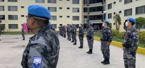 Los Cascos Azules llegaron a Guayas para apoyar en la labor policial