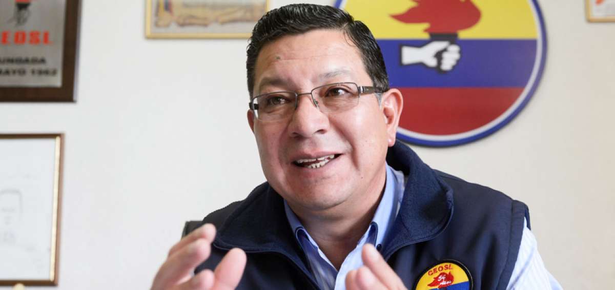 Pablo Serrano, presidente de la Ceosl.