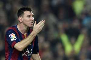 Lionel Messi logr&oacute; un r&eacute;cord hist&oacute;rico el pasado fin de semana en la liga espa&ntilde;ola. Foto: AFP