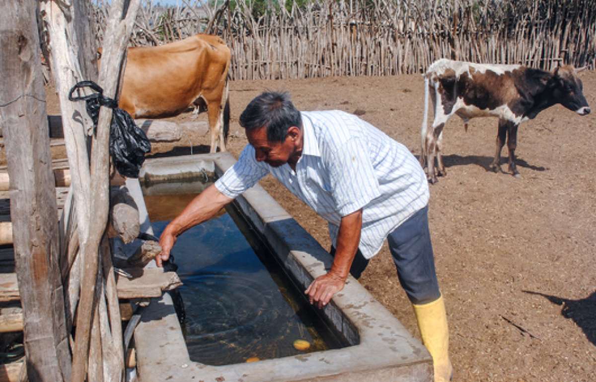 La esperanza de los comuneros de Say&aacute; est&aacute; en un canal de agua