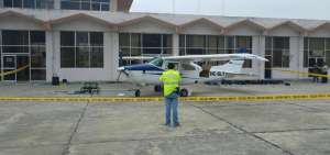 Una avioneta es parte de la evidencia incautada en el operativo 'Impacto 43'.