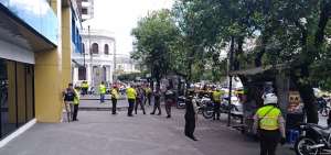 Polic&iacute;a descarta amenaza de bomba en Unidad de Flagrancia