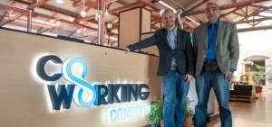 Reinaldo Mart&iacute;nez y Rafael Vergara incuban sus empresas en la Agencia de Promoci&oacute;n Econ&oacute;mica Conquito.  
