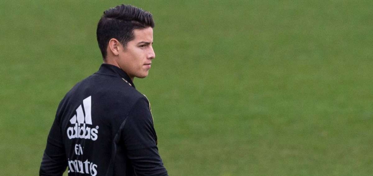 James Rodr&iacute;guez regres&oacute; a los entrenamientos con el Real Madrid