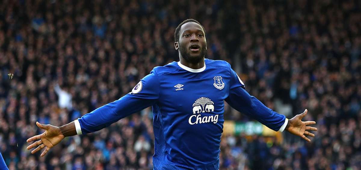 Romelu Lukaku marc&oacute; 25 tantos en la temporada pasada con la camiseta del Everton.