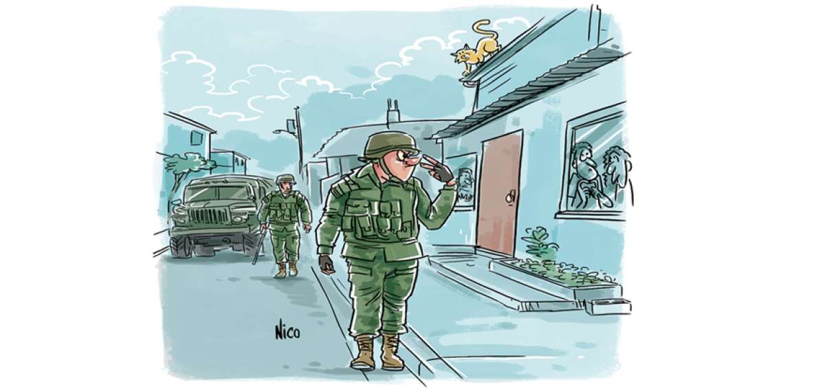 &iexcl;A quedarse en casa!