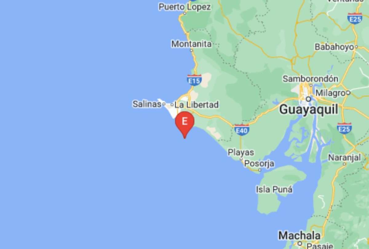 Sismo movió la tierra en La Libertad, Santa Elena