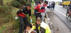 Accidente en Cayambe deja seis personas heridas