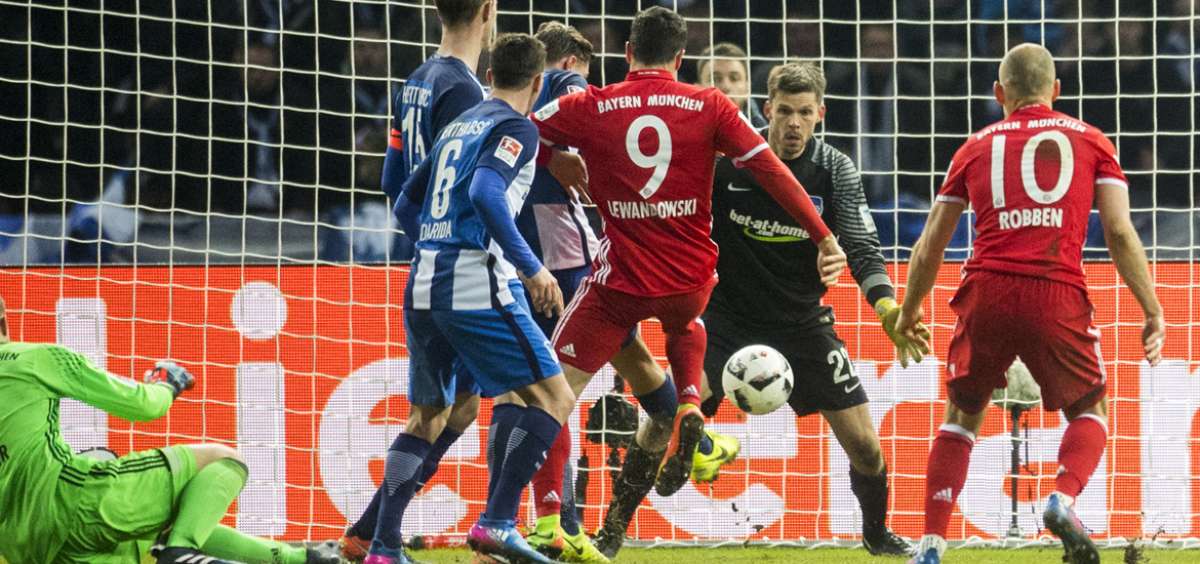 Bayern empata 'in extremis' con un gol de Lewandowski en el descuento