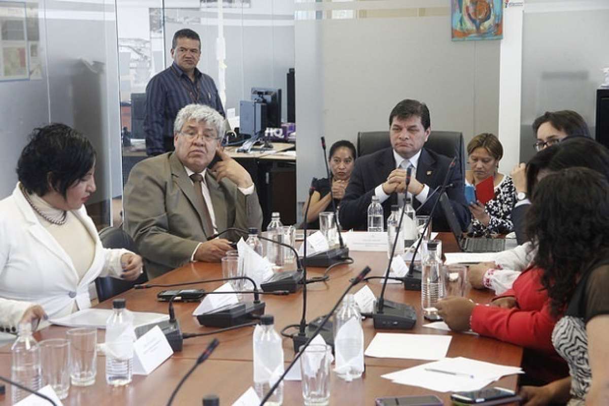 La Comisi&oacute;n recibi&oacute; a delegados de la Organizaci&oacute;n Ramphastos. Foto: Asamblea
