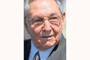 Ra&uacute;l Castro, presidente cubano.