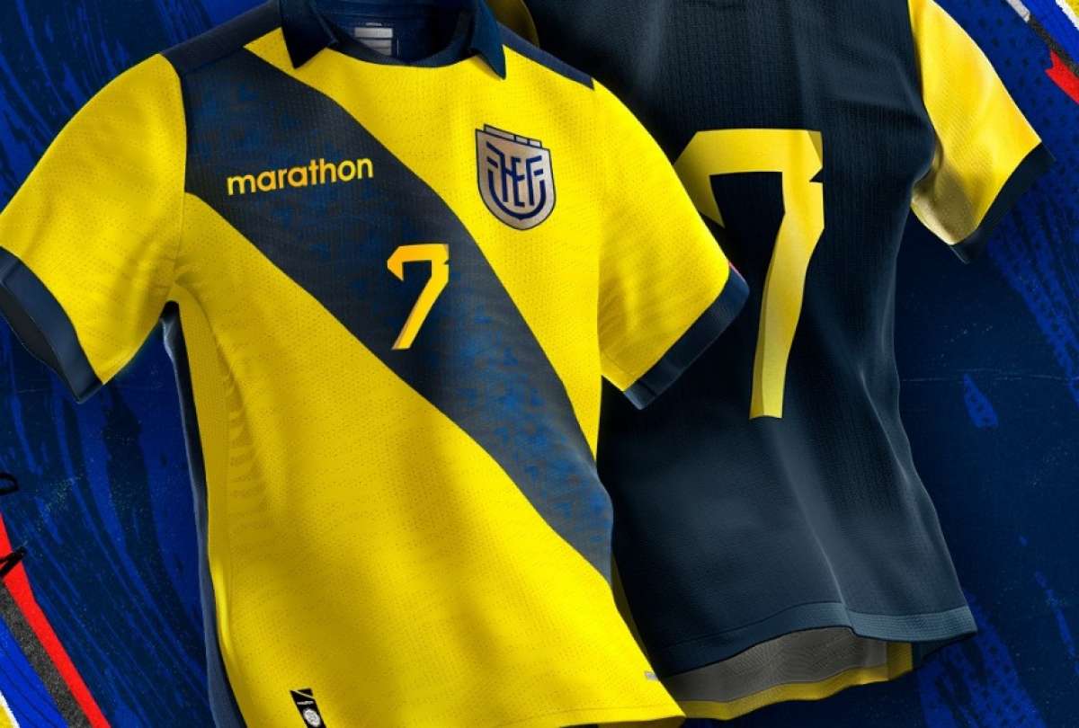 La nueva camiseta principal de Ecuador