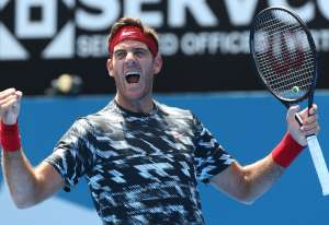 Juan Mart&iacute;n Del Potro demostr&oacute; su emoci&oacute;n tras regresar al circuito con una victoria. Foto: AFP