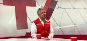 Diego Castellanos, vocero de la Cruz Roja Ecuatoriana, en una entrevista con la Televisi&oacute;n P&uacute;blica.