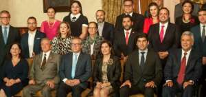 La posesi&oacute;n de los ministros se realiz&oacute; en el Palacio de Carondelet.