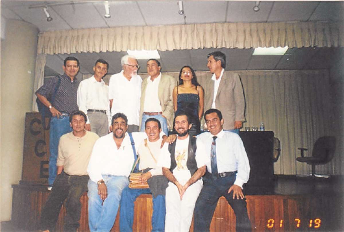 Ram&oacute;n Zambrano, Franklin Briones, Patricio Lovato, Ubaldo Gil, V&iacute;ctor Arias, Pedro Gil y Libertad Regalado fueron algunos de sus alumnos, en Manab&iacute;. Foto: Internet
