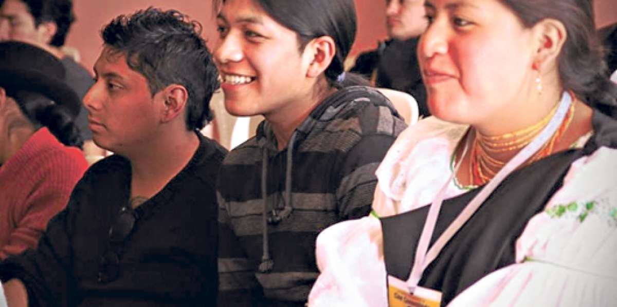 El primer encuentro de cine en Cotacachi tuvo entre sus prop&oacute;sitos el fortalecimiento a nivel local. FOTO: TOMADA CNCINE ECUADOR