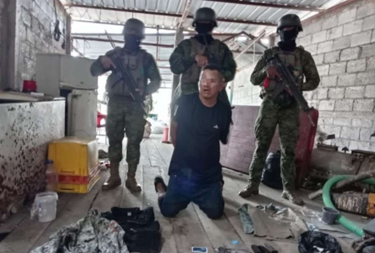 Fuerzas Armadas detienen a presunto operador clave del GAO Sao Box en Machala