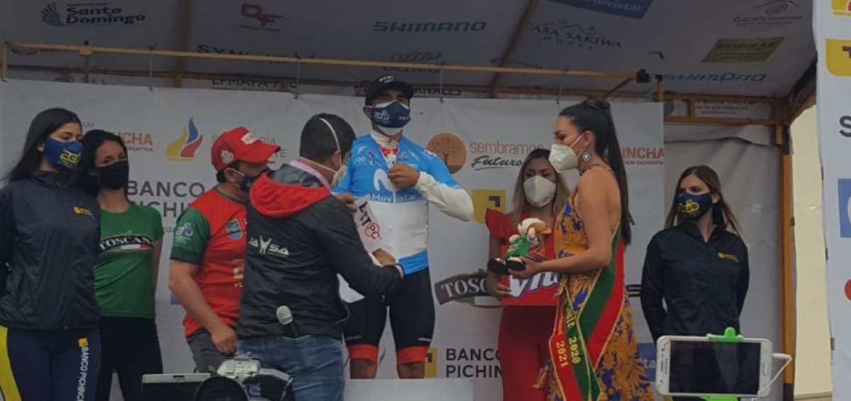 Byron Guam&aacute; vuelve a ganar en la Vuelta al Ecuador Banco Pichincha
