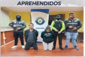 Polic&iacute;a aprehende a hombre y mujer vinculados a crimen en Ricaurte