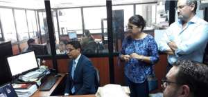 El fiscal C&eacute;sar Pe&ntilde;a toma la versi&oacute;n de la exministra de Justicia.