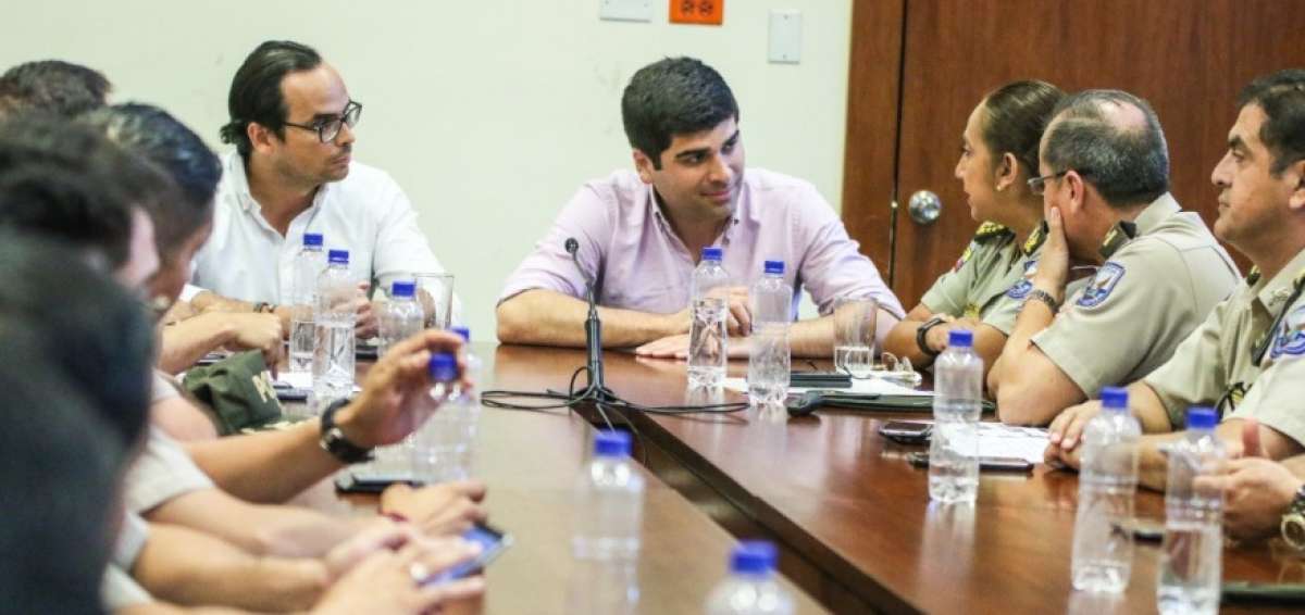 Seguridad de Guayas fue analizada por varias autoridades